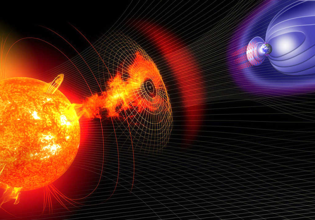Solar Storms Space Weather Historical Resources SolarStorms