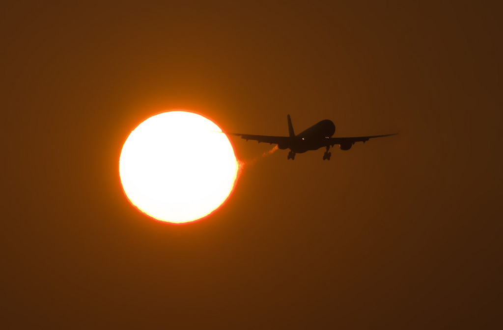 Solar Flares and Air Travel
